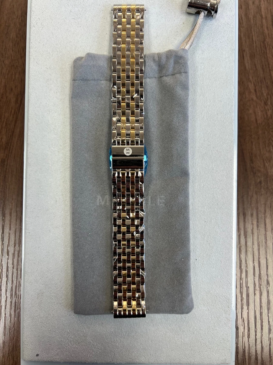 MICHELE Stainless Steel Wristwatch Bands 18 mm Band Width  display picture 3