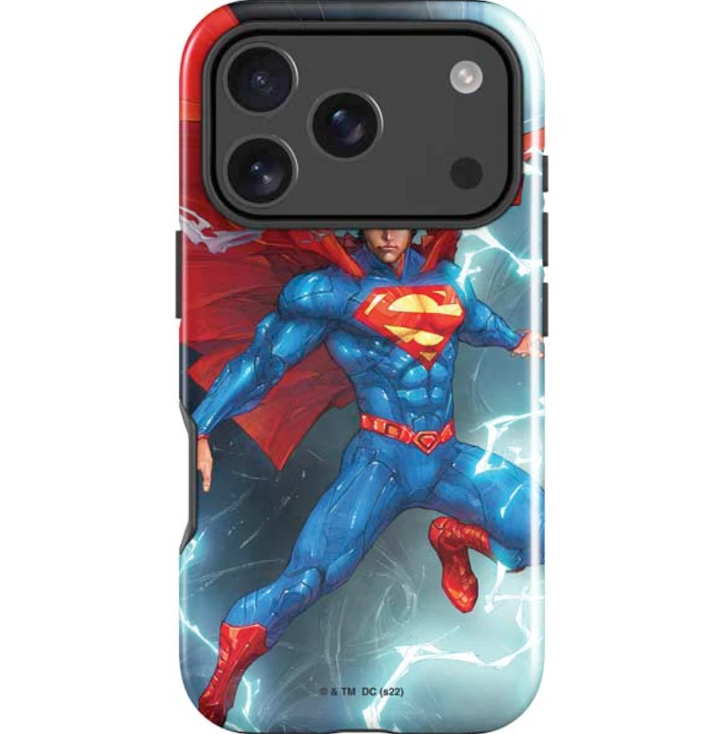 DC Comics Superman Heat Vision iPhone Case