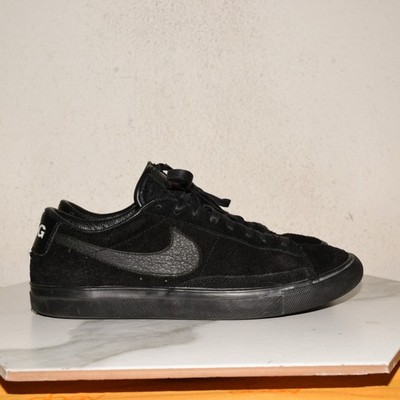 Nike SB Blazer Low Comme des Garcons Black 633699-009 Men US 11