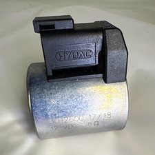HYDAC Solenoid Valve Coil 3012600 Electric Operation 12 VDC 8Ω