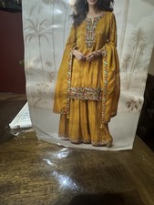 indian palazzo kurti set