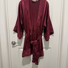 Vintage Victoria's Secret Gold Label Satiny Robe Small Tassel Tie