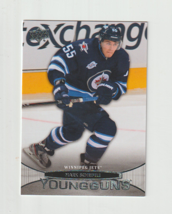 2011/12 UPPER DECK MARK SCHEIFELE #248 YOUNG GUNS ROOKIE NRMT SHAPE