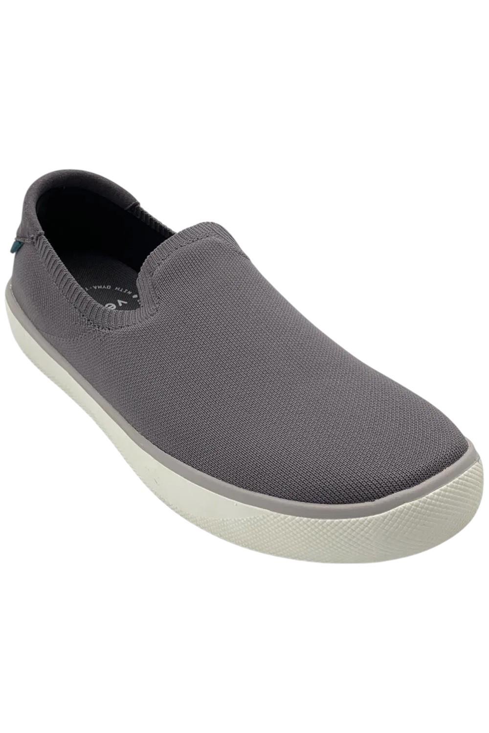 Vessi Mens Boardwalk Slip On Sneaker Granite