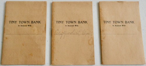Seldom Seen Antique 1920s TINY TOWN BANK Game / Playset by SPEAR’S GAMES / TOYS - Picture 13 of 23