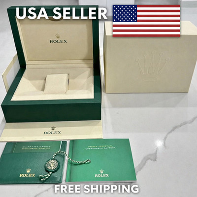 OEM ROLEX Daytona Watch Box FULL SET 116505 116515 116518 116508 116509 116519