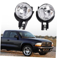 1 Pair Fog Lights Replacement for Dakota 1997-2000 Replacement for Durango