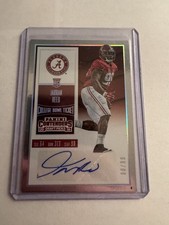 2016 Panini Contenders College Bowl Ticket Jarran Reed #240 (AU, RC) Silver /99