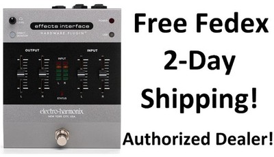 New Electro-Harmonix EHX Effects Interface Hardware Plugin Pedal