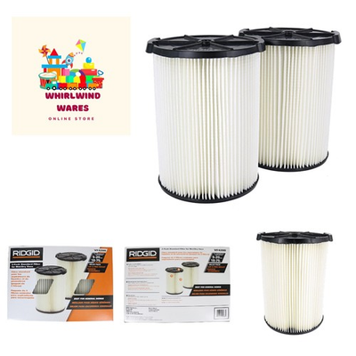 #ad VF4200 Genuine Replacement 1 Layer Everyday Dirt Wet Dry Vac Filter for 5 20 ... $60.99
