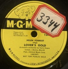 Helen Forrest - Lover&rsquo;s Gold / Possibilities -  MGM 10450 NFS Promo - EX