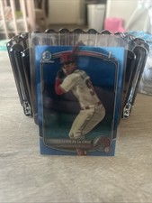 2025 Bowman Chrome Sapphire Prospects Elian De La Cruz 1st Bowman #BCP-249