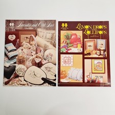 Lavender and Old Lace Cross Stitch patterns + Lemon Drops & Lollipops