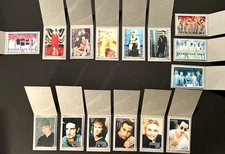 New Kids on the Block Vending Sticker Complete Set ( 15 ) w/ Cardboard Covers !