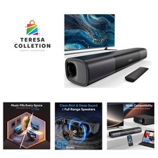 Sound Bar for Smart TV, Bass Boost and Crisp Vocals,Bluetooth Soundbar for TV...