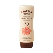 Sunscreen Lotion SPF 70 Broad Spectrum 8 Fl Oz Hawaiian Tropic Sheer Touch