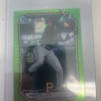2026 Bowman Chrome Green Mojo - Edward Florentino 040/399