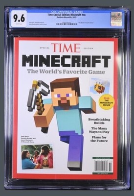 Time Magazine Special Edition: Minecraft CGC 9.6 Grade