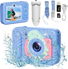 Underwater Camera, 48MP 5FT Waterproof Digital Camera with 32GB Card, Autofocus
