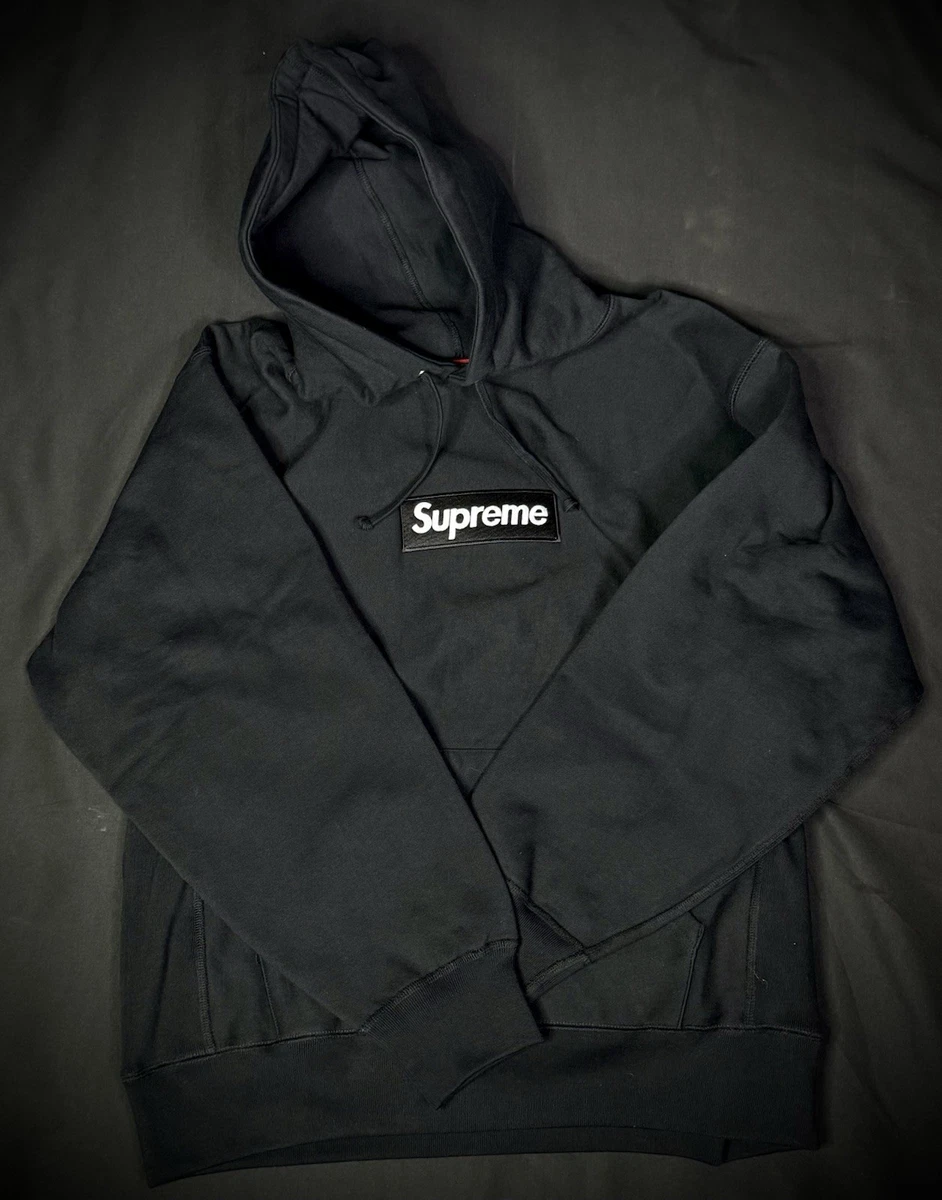 Supreme Black Cotton Hoodies & Sweatshirts for Men for Sale | Shop