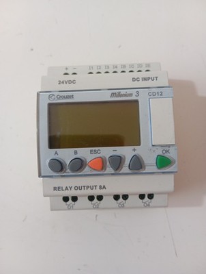 Crouzet millenium 3 cd12, 24VDC DC INPUT, 88970041