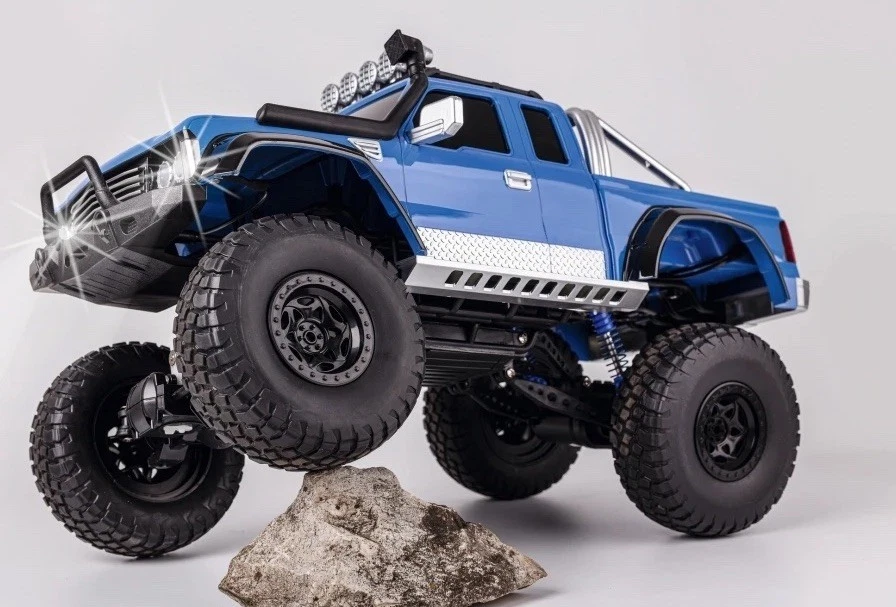 Carson 1:8 Pickup Crawler 2,4Ghz 100% RTR blau, LED Licht - Bild 3 von 4