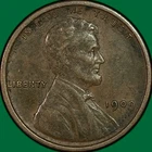 1909 Lincoln Wheat Cent Extremely Fine XF Coin #39992