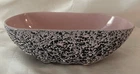 Shawnee Kenwood CONFETTI Pink Black Planter USA VINTAGE MCM