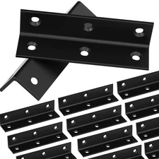 20Pcs Stainless Steel Angle Brackets, 3.94” x 0.98” Heavy Duty Corner Brace f...