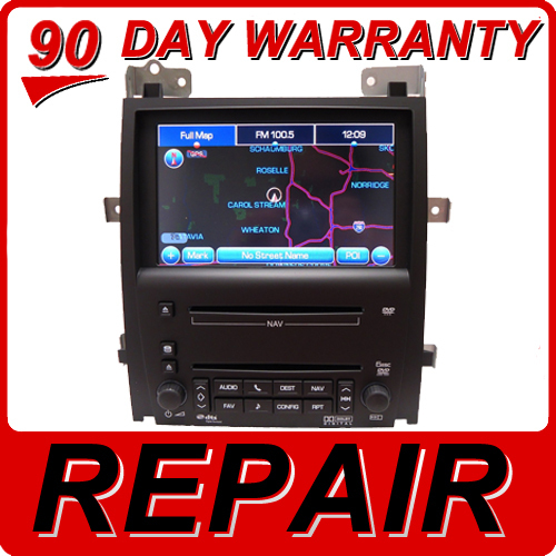 REPAIR SERVICE CADILLAC Escalade NAVIGATION UNIT CD SUPERNAV