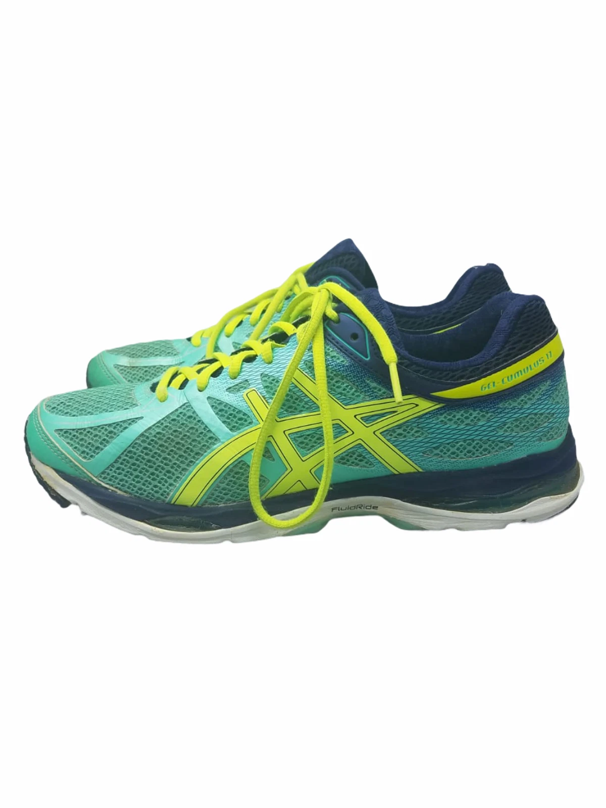 Asics Gel Cumulus 17 Donna Taglia 10 Giallo Verde T5D8N (5 0)