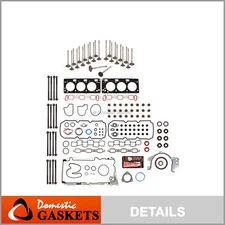 Full Gasket Set Intake Exhaust Valves Fit 05-06 Dodge Magnum Chrysler 300 3.5