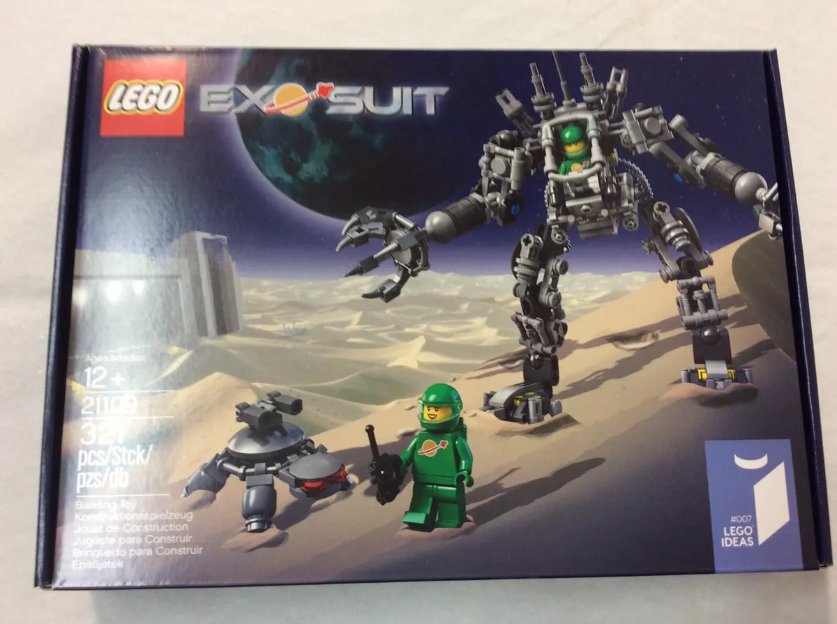 Set 21109 Exo Ideas NEW Exclusive Green Classic Space Minifigure 673419222389 | eBay