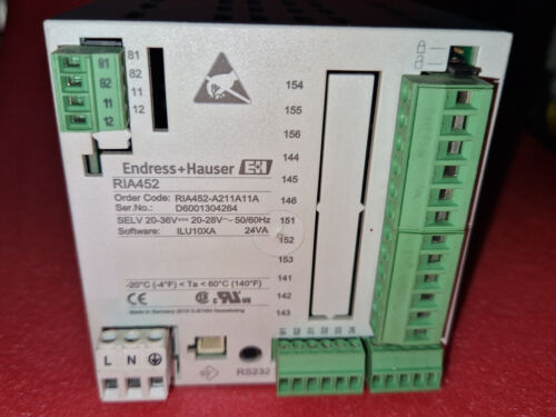 Endress+Hauser RIA452 RIA452-A211A11A 24VA - Picture 2 of 3