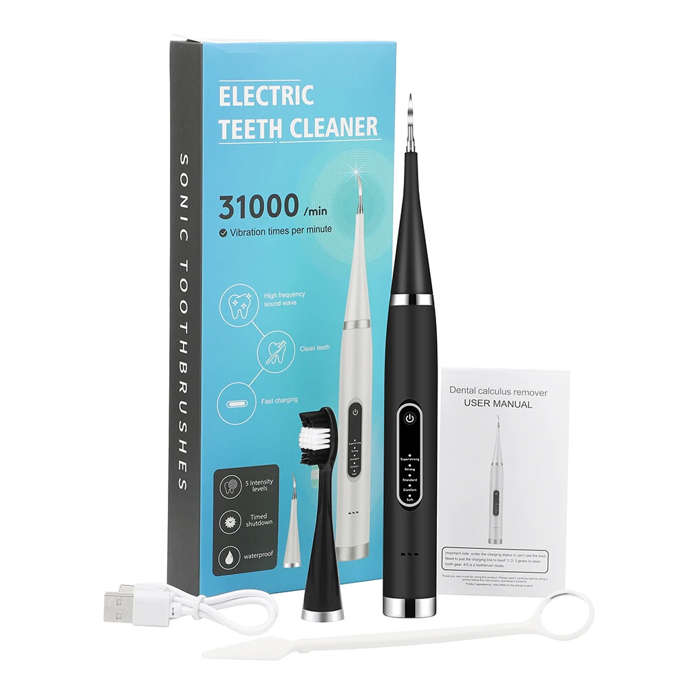 Electric Toothbrush Teeth Whitening Tooth Plaque Tartar Remo