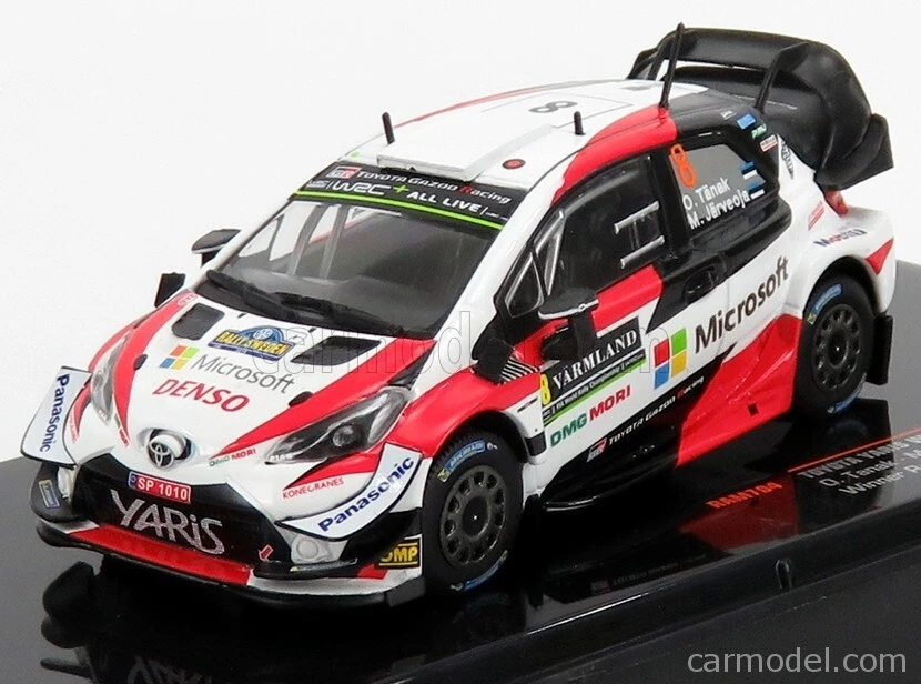 IXO Toyota Yaris WRC #8 Sweden World Champion 2019 Ott Tanak 1/43 Ixo RAM704 - Image 2 of 4