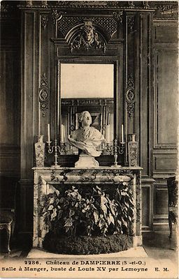 CPA AK Chateau de DAMPIERRE - Salle a Manger buste de Louis XV (352712)