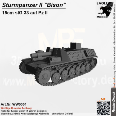 Sturmpanzer II ''Bison'' 15cm sIG 33 auf Pz. II