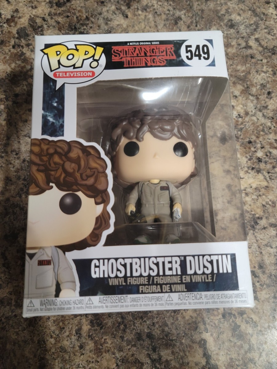 Figurine Funko Pop Ghostbuster Dustin 549 - Stranger Things