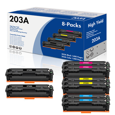 XXL Toner für HP 203A CF540A Color Laserjet Pro MFP M281fdw M281fdn M254dw nw