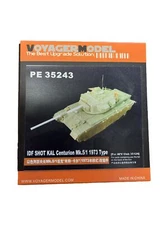 Voyager 1/35 PE35243 IDF SHOT KAL Centurion Mk.5/1 1973 Type set fro AFV 35124