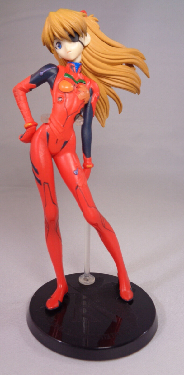 Asuka Langley Figure Bandai 2012 Eyepatch Rebuild of Evangelion
