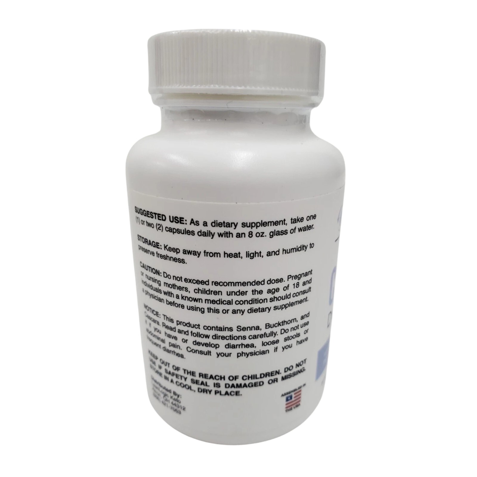 Lean Logic Cleanse Detox Capsules 500mg 60ct Digestive Support USA EXP 03/26