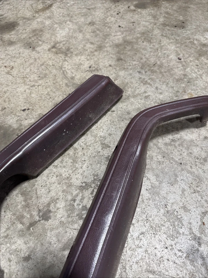 Jeep Cherokee XJ 84-96 OEM reposabrazos/manijas de puerta par rojo (R90) Foto 4 de 4