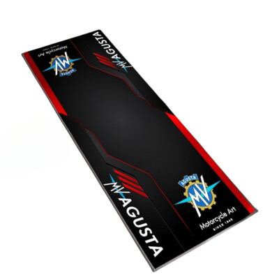 Heavy Duty TPR Pit Workshop Garage Rug Mat For MV Agusta Factory Racing