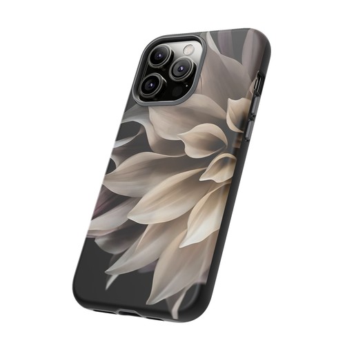 Tough Case For iPhone, Samsung Galaxy, Pixel, Cream Dahlia Flower Print - 第 69/223 張圖片
