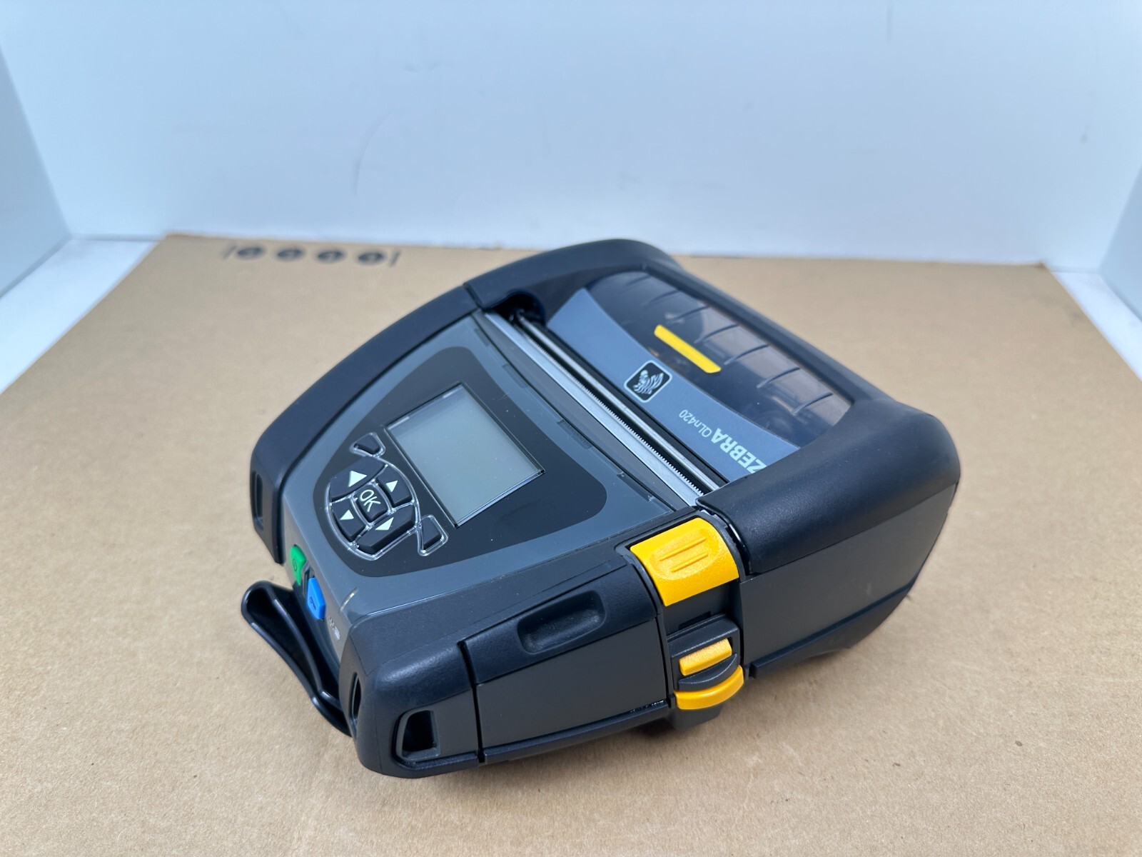 Zebra QLn420 Mobile Bluetooth Thermal Printer w/ Power Adapter 2 eBay