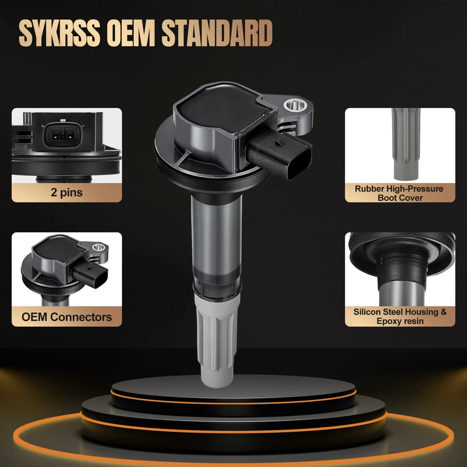 8 pack Ignition Bobinas For UF622 2011-2015 Ford Mustang 5.0L V8 - Image 2 of 4