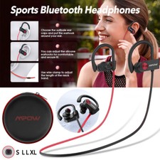 Mpow Waterproof Wireless Headphones Bluetooth Earphones Stereo Headset Earbuds