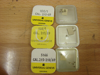 Universal Geneve polerouter 215, 218, 68, 69, case clamp, case clamps screw WOW!